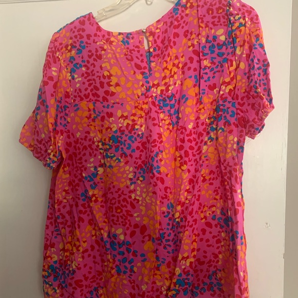 Vibrant boho top by Savanna Jane large - Picture 3 of 3